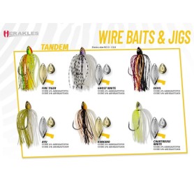 HERAKLES SPINNERBAIT AMPHIBIO TANDEM 3/8OZ 2