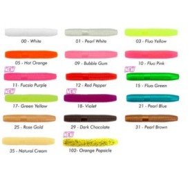 FABIO ZENI SOFTBAIT LINK WORM 2.5'' 2