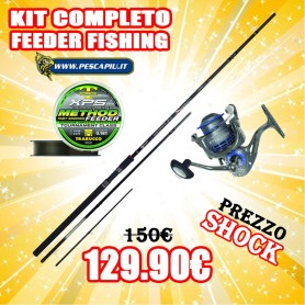 FEEDER FISHING KIT COMPLETO COLMIC METHOD F1 - ETAN