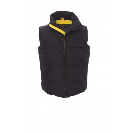 PAYPER DAYTONA - BLACK/YELLOW - GILET TECNICO