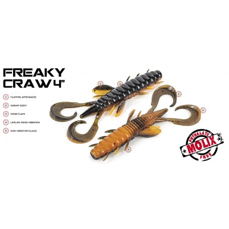 MOLIX FREAKY CRAW 4''