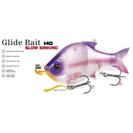 MOLIX GLIDE BAIT 140 SLOW SINKING