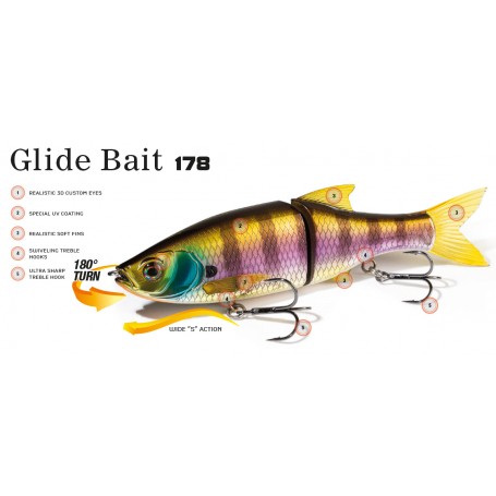 MOLIX GLIDE BAIT 178 SLOW SINKING