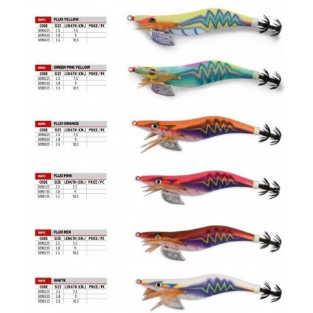 EGI LINEAEFFE THUNDER SQUID JIG 3.0