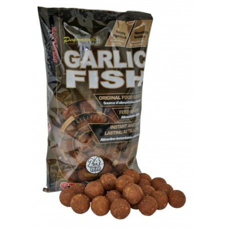 STARBAITS CONCEPT GARLIC FISH BOILIES 24MM - 1KG