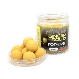 STARBAITS PRO GINGER SQUID BOILIES POP UP 20MM 80GR