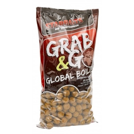 STARBAITS PINEAPLE BOILIES GLOBAL 2.5KG 20MM