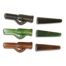 LINEAEFFE SAFETY CLIP & RUBBER TAIL - PIOMBO A PERDERE