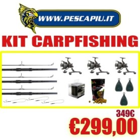 KIT CARPFISHING CARPSIRIT BLAX + TRABUCCO CASTFORCE BRX