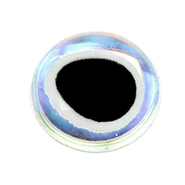 3D EYES OBLONG PUPIL HOTFLY - 20pc - 8mm