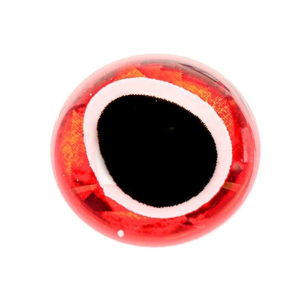 3D EYES OBLONG PUPIL HOTFLY - 20pc - 8mm