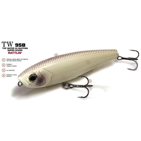 MOLIX TW 95B TOP WATER BAITFISH