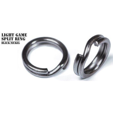 MOLIX LIGHT GAME SPLIT RING BLACK NICKEL