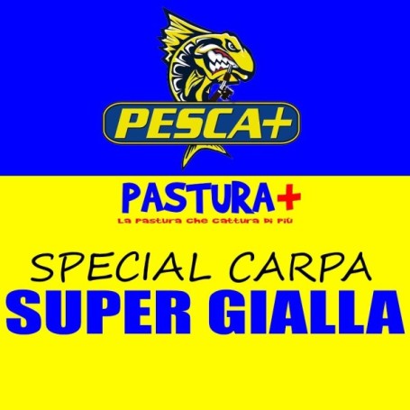 PESCA+ SUPER GIALLA PASTURA 1KG