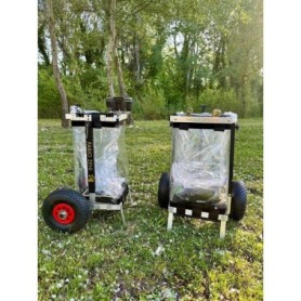 FABIO ZENI CARRELLO PORTA TROTE CON RUOTE 2