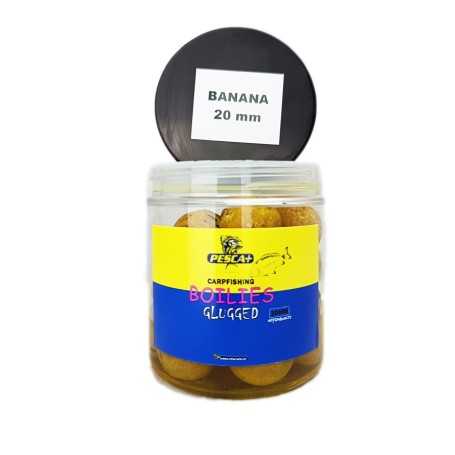 PESCA+ BOILIES GLUGGED - 20mm PREAMMOLLATE