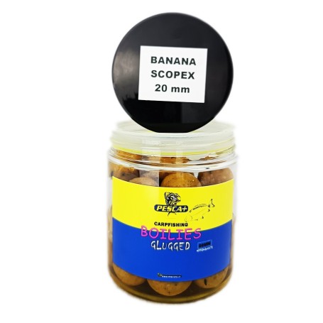 PESCA+ BOILIES GLUGGED - 20mm PREAMMOLLATE