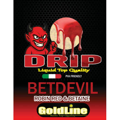 GOLDLINE LIQUID DRIP - BETDEVIL - ROBIN RED & BETAINE