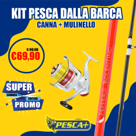KIT PESCA DALLA BARCA FALCON - TRABUCCO