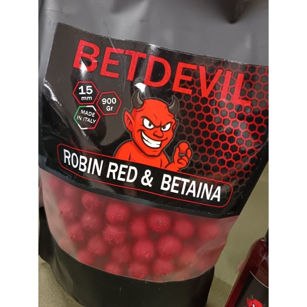 GOLDLINE BOILIES BETDEVIL - ROBIN RED & BETAINE