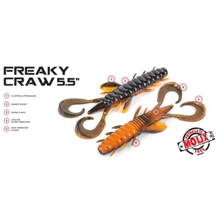 MOLIX FREAKY CRAW 5'5''