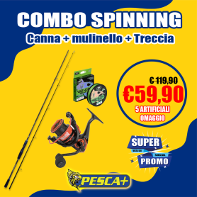 KIT SPINNING GENERICO 1.80mt - 30GR