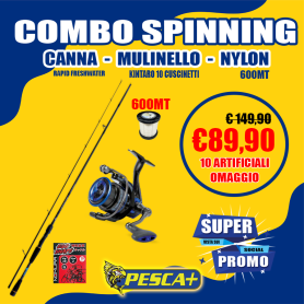 COMBO SPINNING 20GR - CANNA MULINELLO FILO