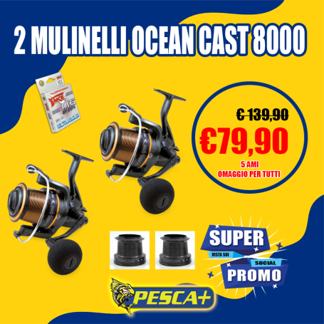 2 MULINELLI OCEAN CAST 8000 - LINEAEFFE
