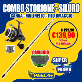COMBO STORIONI - SILURI COMPLETA - ULTRACAST STURGEON