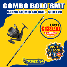 COMBO BOLO 8MT - CANNA ATOMIC AIR - SILK EVO