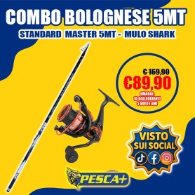 COMBO BOLOGNESE 5MT - CANNA STANDARD MASTER - MULO SHARK