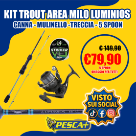 KIT TROUT AREA LUMINIOS - COMPLETO