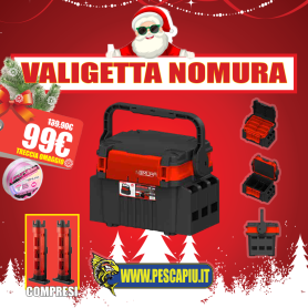 NOMURA VALIGETTA TROUTAREA -  CON 2 PORTA CANNE