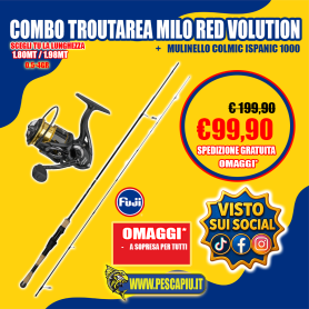 COMBO TROUT AREA MILO KAMAGOTCHI LAKE REDVOLUTION + ISPANIC 1000