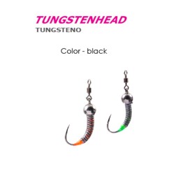 RAPTOR TESTINE PIOMBATE TUNGSTENO CON GIRELLA - BLACK