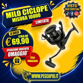 MILO MULINELLO CYCLOPE 10000-CICLOPE-FILO IN OMAGGIO 600mt