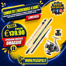 COMBO FLY L'INCREDIBILE AZ 3 4.50MT 10-50GR - TRABUCCO PRECISION 10-50GR