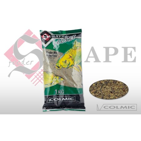 COLMIC SCRAPE FEEDER MIX PREMIUN HALIBUT KG.1