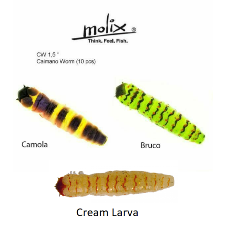 MOLIX CAIMANO WORM 1.5''