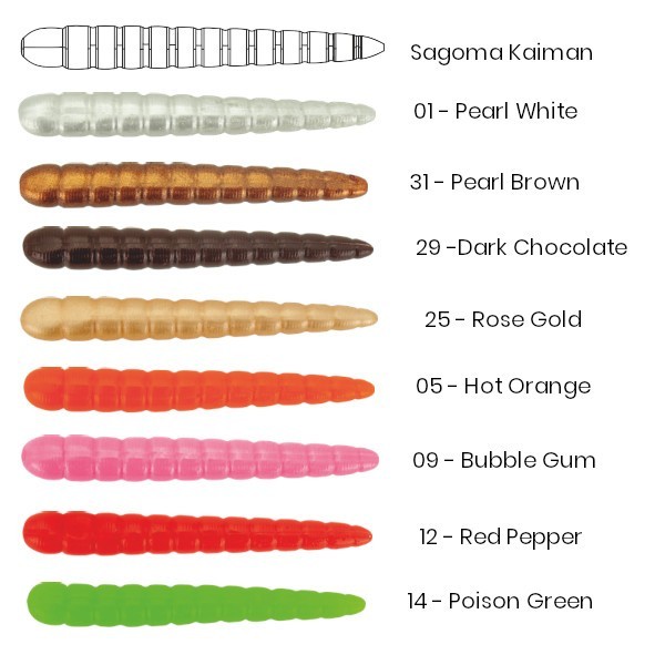 FABIO ZENI SOFTBAIT KAIMAN 2''