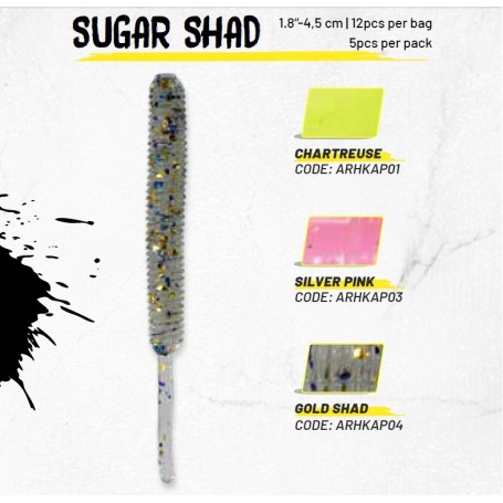 HERAKLES SUGAR SHAD 1,8'' - 4,5 cm
