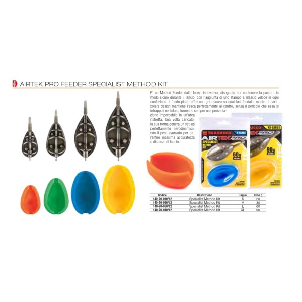 TRABUCCO AIRTEK PRO FEEDER METHOD KIT